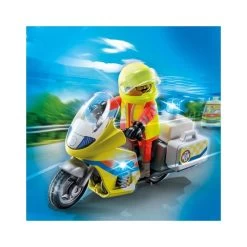 Playmobil - Notarzt-Motorrad Mit Blinklicht (71205) -Randboutique Für Kinder playmobil notarzt motorrad mit blinklicht 71205 5