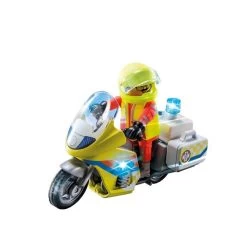 Playmobil - Notarzt-Motorrad Mit Blinklicht (71205) -Randboutique Für Kinder playmobil notarzt motorrad mit blinklicht 71205 6