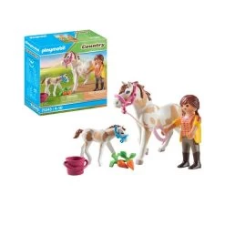 Playmobil - Pferd Mit Fohlen (71243) -Randboutique Für Kinder playmobil pferd mit fohlen 71243 2