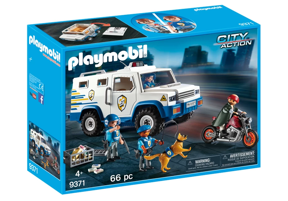 Playmobil - Police Money Transporter (9371) 3 Playmobil - Police Money Transporter (9371)