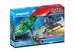 Playmobil - Polizei-Hubschrauber: Fallschirm-Verfolgung (70569)
