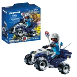 Playmobil - Polizei-Speed Quad (71092) -Randboutique Für Kinder playmobil polizei speed quad 71092 2