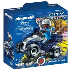 Playmobil - Polizei-Speed Quad (71092)
