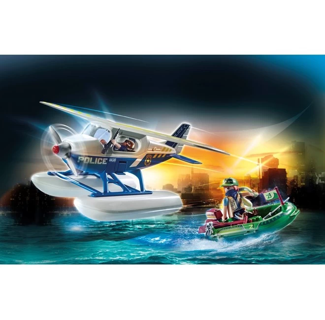 Playmobil - Polizei-Wasserflugzeug: Schmuggler-Verfolgung (70779) 5 Playmobil - Polizei-Wasserflugzeug: Schmuggler-Verfolgung (70779) – Bild 3