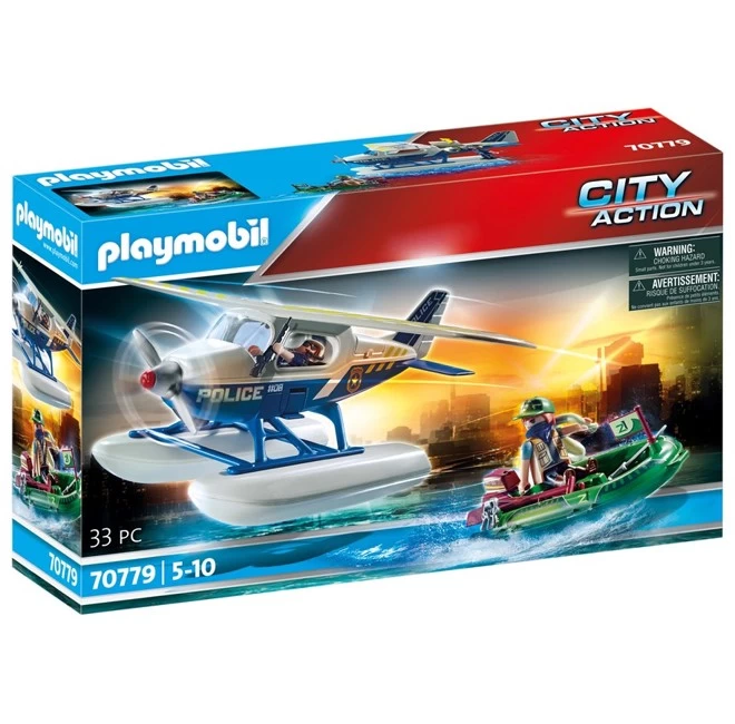 Playmobil - Polizei-Wasserflugzeug: Schmuggler-Verfolgung (70779) 3 Playmobil - Polizei-Wasserflugzeug: Schmuggler-Verfolgung (70779)