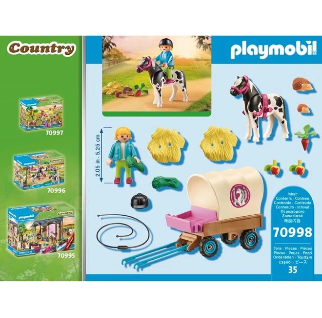 Playmobil - Pony Wagon (70998) 4 Playmobil - Pony Wagon (70998) – Bild 2
