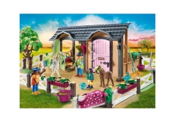Playmobil - Reitunterricht Mit Pferdeboxen (70995) -Randboutique Für Kinder playmobil reitunterricht mit pferdeboxen 70995
