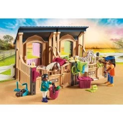 Playmobil - Reitunterricht Mit Pferdeboxen (70995) -Randboutique Für Kinder playmobil reitunterricht mit pferdeboxen 70995 4