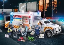 Playmobil - Rettungs-Fahrzeug: US Ambulance (70936) -Randboutique Für Kinder playmobil rettungs fahrzeug us ambulance 70936 1
