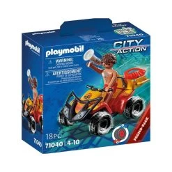 Playmobil - Rettungsschwimmer-Quad (71040)