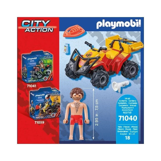 Playmobil - Rettungsschwimmer-Quad (71040) 5 Playmobil - Rettungsschwimmer-Quad (71040) – Bild 4