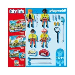 Playmobil - Rettungsteam (71244) -Randboutique Für Kinder playmobil rettungsteam 71244 6