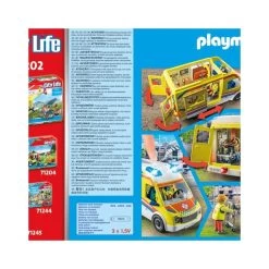 Playmobil - Rettungswagen Mit Licht Und Sound (71202) 12 Playmobil - Rettungswagen Mit Licht Und Sound (71202) -Randboutique Für Kinder playmobil rettungswagen mit licht und sound 71202 1