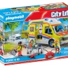 Playmobil - Rettungswagen Mit Licht Und Sound (71202) -Randboutique Für Kinder playmobil rettungswagen mit licht und sound 71202