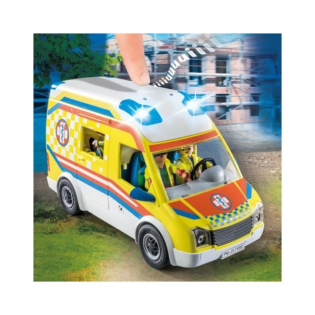 Playmobil - Rettungswagen Mit Licht Und Sound (71202) 6 Playmobil - Rettungswagen Mit Licht Und Sound (71202) – Bild 4