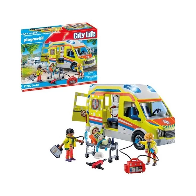 Playmobil - Rettungswagen Mit Licht Und Sound (71202) 10 Playmobil - Rettungswagen Mit Licht Und Sound (71202) – Bild 8