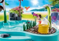 Playmobil - Spaßbecken Mit Wasserspritze (70610) -Randboutique Für Kinder playmobil spassbecken mit wasserspritze 70610 1