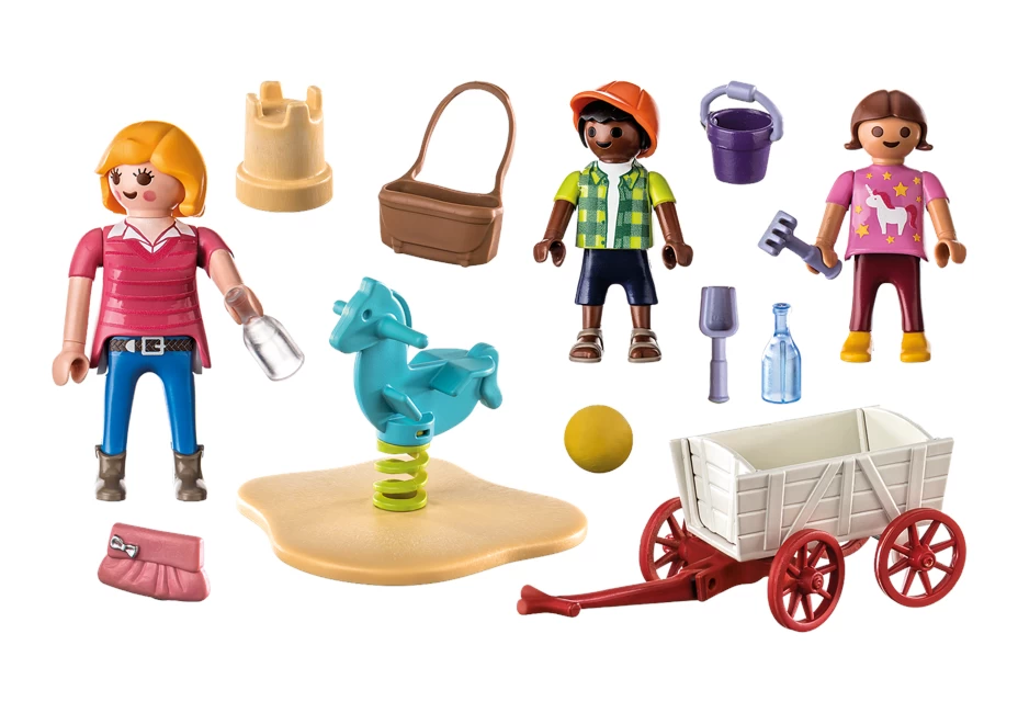 Playmobil - Starter Pack Erzieherin Mit Bollerwagen (71258) 4 Playmobil - Starter Pack Erzieherin Mit Bollerwagen (71258) – Bild 2
