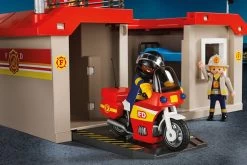 Playmobil - Take Along Fire Station Playset (5663 ) -Randboutique Für Kinder playmobil take along fire station playset 5663 1
