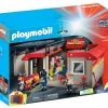 Playmobil - Take Along Fire Station Playset (5663 ) 1 Playmobil - Take Along Fire Station Playset (5663 ) -Randboutique Für Kinder playmobil take along fire station playset 5663
