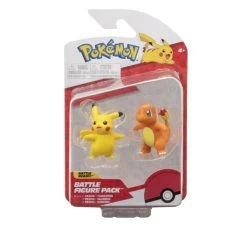 POKEMON - BATTLE FIGURE 2 PK CHARMANDER AND PIKACHU - (PKW2852)