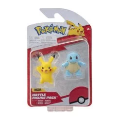 POKEMON - BATTLE FIGURE 2 PK SQUIRTLE AND PIKACHU - (PKW2853)