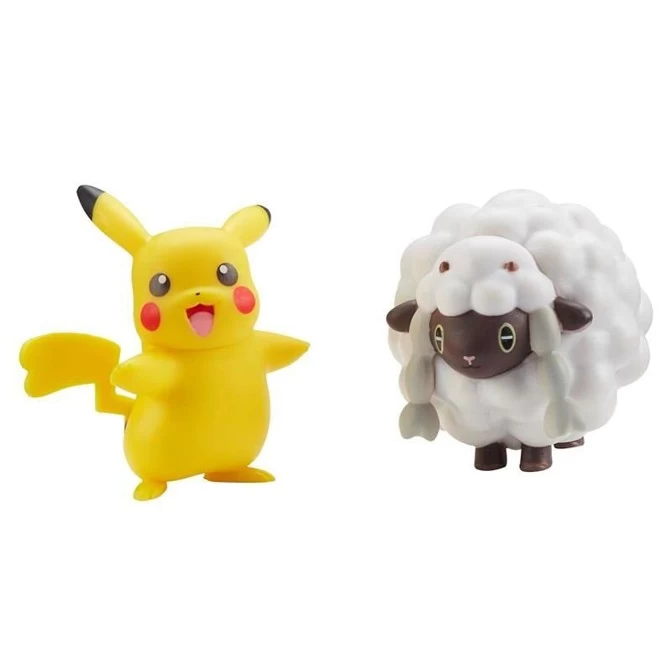 Pokemon - W7 Battle Figure - Pikachu & Wooloo (PKW0126) 3 Pokemon - W7 Battle Figure - Pikachu & Wooloo (PKW0126)