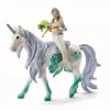 Schleich - Bayala - Mermaid Riding On Sea Unicorn (42509) -Randboutique Für Kinder schleich bayala mermaid riding on sea unicorn 42509
