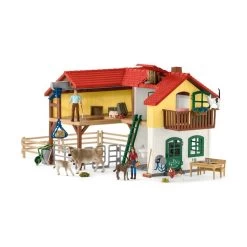 Schleich - Farm World - Large Farm House (42407) -Randboutique Für Kinder schleich farm world large farm house 42407 5