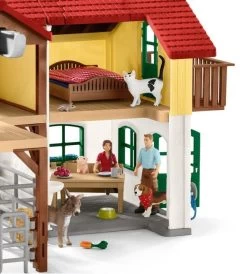Schleich - Farm World - Large Farm House (42407) -Randboutique Für Kinder schleich farm world large farm house 42407 6