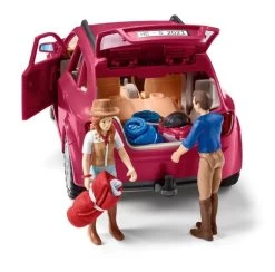 Schleich - Horse Adventures With Car And Trailer (42535) -Randboutique Für Kinder schleich horse adventures with car and trailer 42535 3