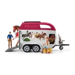 Schleich - Horse Adventures With Car And Trailer (42535) -Randboutique Für Kinder schleich horse adventures with car and trailer 42535 7