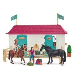 Schleich - Horse Club Lakeside Pferdehof (42551) -Randboutique Für Kinder schleich horse club lakeside pferdehof 42551 5