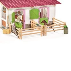 Schleich - Horse Club - Riding Centre With Rider And Horses (42344) -Randboutique Für Kinder schleich horse club riding centre with rider and horses 42344 3