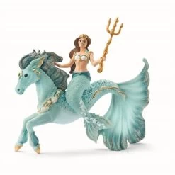 Schleich - Mermaid Eyela On Underwater Unicorn (70594)