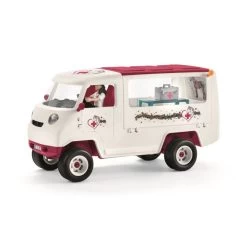 Schleich - Mobile Vet With Hanoverian Foal (42439) -Randboutique Für Kinder schleich mobile vet with hanoverian foal 42439 3