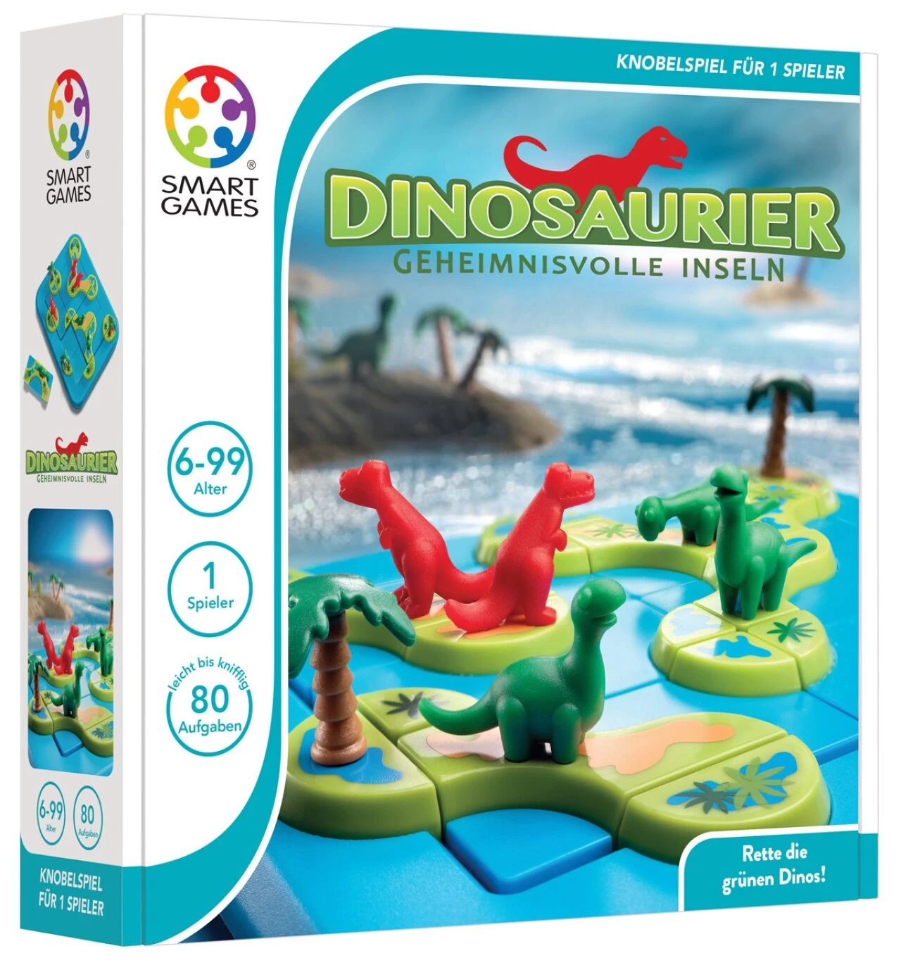 SMART GAMES SG 282 DE Dinosaurier - Geheimnisvolle Inseln 3 SMART GAMES SG 282 DE Dinosaurier - Geheimnisvolle Inseln