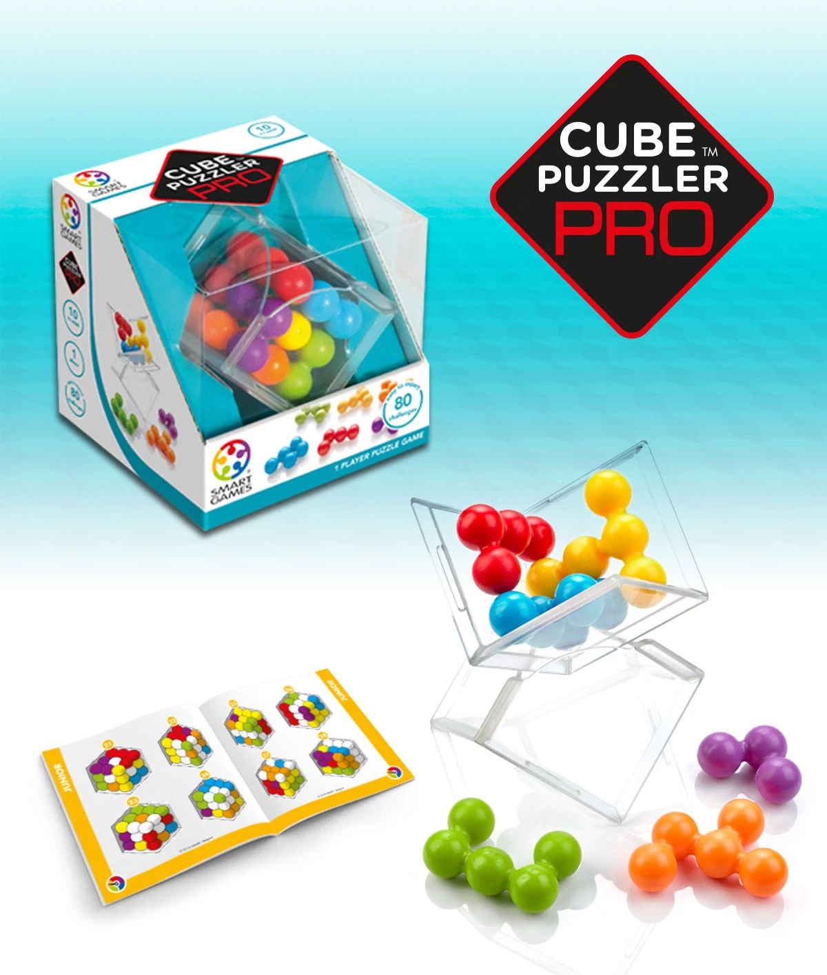 SMART GAMES SG 413 Cube Puzzler PRO 3 SMART GAMES SG 413 Cube Puzzler PRO