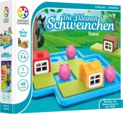SMART GAMES SG023DE Die Drei Kleinen Schweinchen