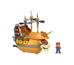 Super Mario - 2.5" Deluxe Bowser Ship Playset (404294)
