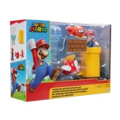 Super Mario - 2.5" Sparkling Waters Diorama Set (413654) -Randboutique Für Kinder super mario 2 5 sparkling waters diorama set 413654 3