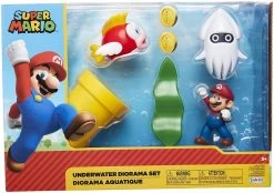 NINTENDO Super Mario - 6 Cm Underwater Diorama Set (400164) -Randboutique Für Kinder super mario 6 cm underwater diorama set 400164 2