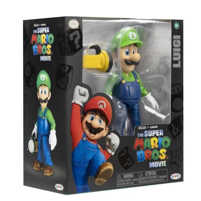 NINTENDO Super Mario Movie - 5" Figure - Luigi (13 Cm) (417174) 4 NINTENDO Super Mario Movie - 5" Figure - Luigi (13 Cm) (417174) – Bild 2