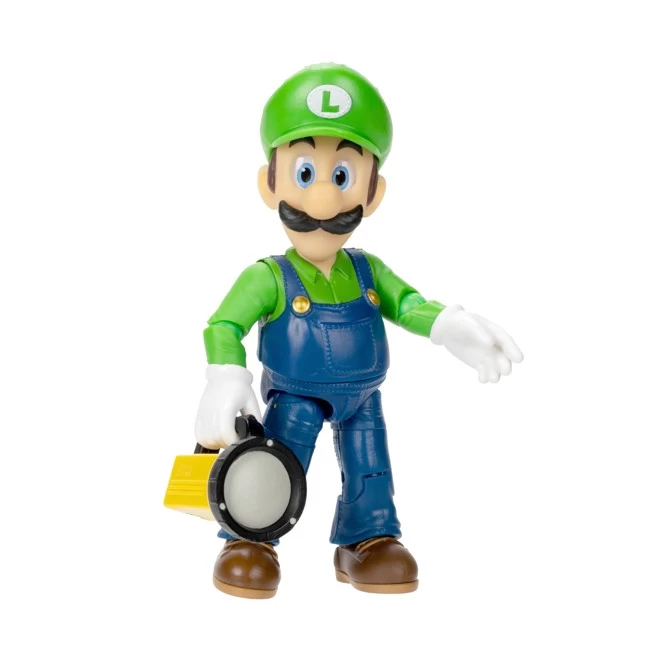 NINTENDO Super Mario Movie - 5" Figure - Luigi (13 Cm) (417174) 3 NINTENDO Super Mario Movie - 5" Figure - Luigi (13 Cm) (417174)