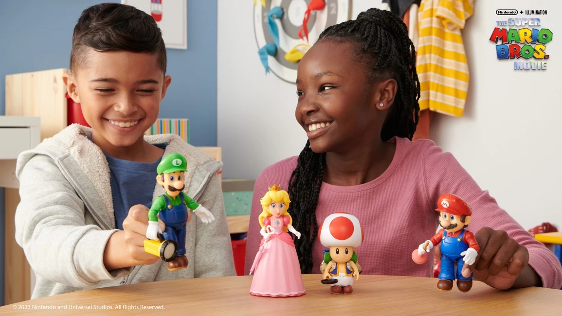 NINTENDO Super Mario Movie - 5" Figure - Peach (13 Cm) (417184) 6 NINTENDO Super Mario Movie - 5" Figure - Peach (13 Cm) (417184) – Bild 4