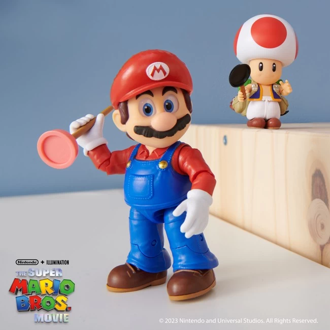 NINTENDO Super Mario Movie - 5" Figure - Peach (13 Cm) (417184) 8 NINTENDO Super Mario Movie - 5" Figure - Peach (13 Cm) (417184) – Bild 6