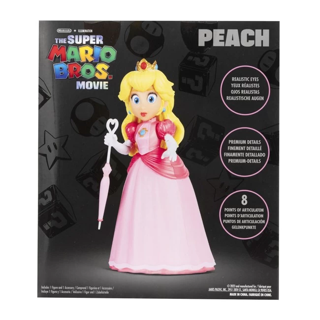 NINTENDO Super Mario Movie - 5" Figure - Peach (13 Cm) (417184) 9 NINTENDO Super Mario Movie - 5" Figure - Peach (13 Cm) (417184) – Bild 7