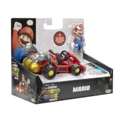 NINTENDO Super Mario Movie - Figure W/ Kart - Mario (6 Cm) (417684) -Randboutique Für Kinder super mario movie figure w kart mario 6 cm 417684 2