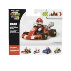 NINTENDO Super Mario Movie - Figure W/ Kart - Mario (6 Cm) (417684) -Randboutique Für Kinder super mario movie figure w kart mario 6 cm 417684 3
