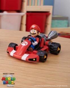 NINTENDO Super Mario Movie - Figure W/ Kart - Mario (6 Cm) (417684) -Randboutique Für Kinder super mario movie figure w kart mario 6 cm 417684 4